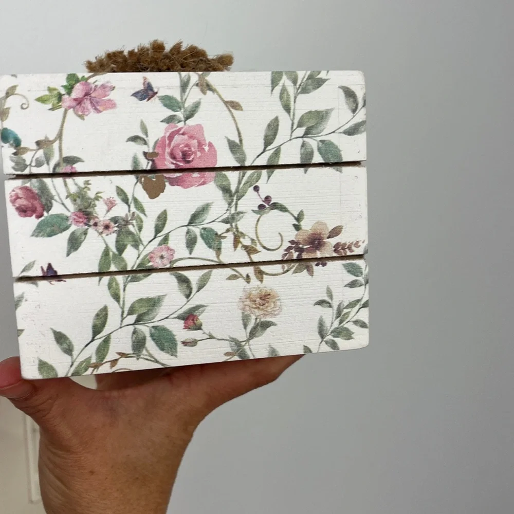Floral Home Sweet Home Decorative Box